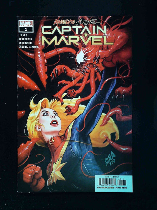 Absolute Carnage Captain Marvel #1  Marvel Comics 2020 Vf+