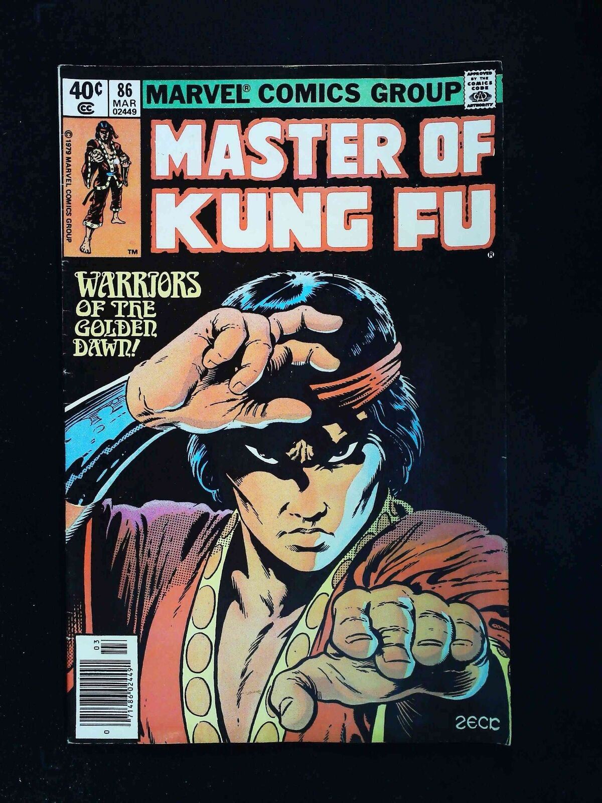 Master Of Kung Fu #86  Marvel Comics 1980 Fn/Vf Newsstand