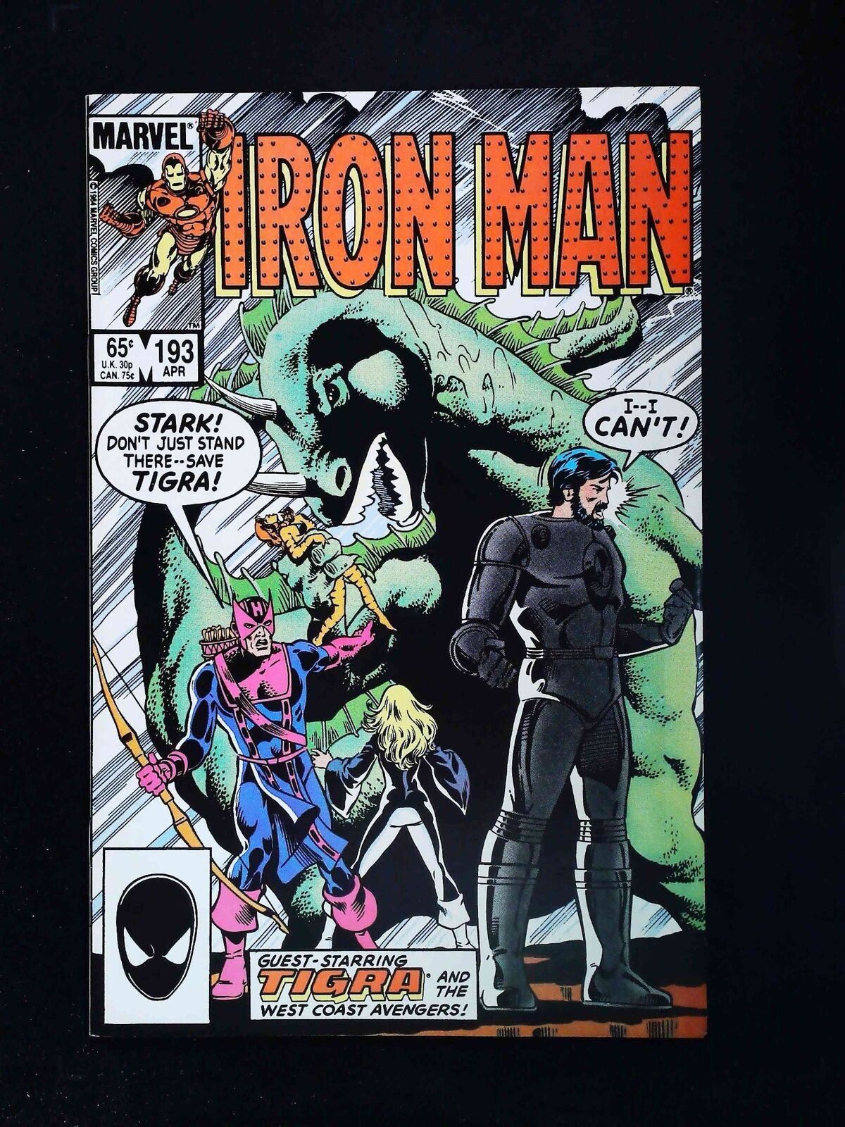 Iron Man #193  Marvel Comics 1985 Vf/Nm