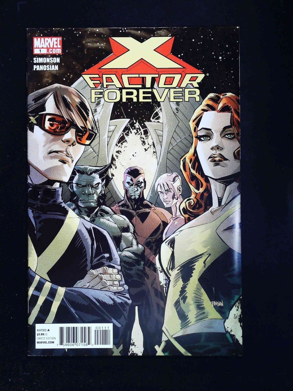 X-Factor  Forever  #1  Marvel Comics 2010 Vf+