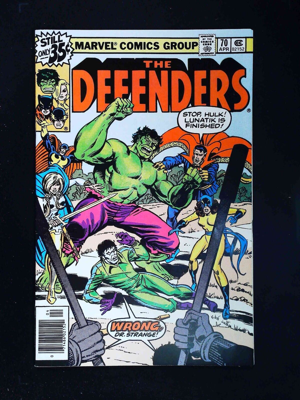 DEFENDERS #70  MARVEL COMICS 1979 FN+ NEWSSTAND