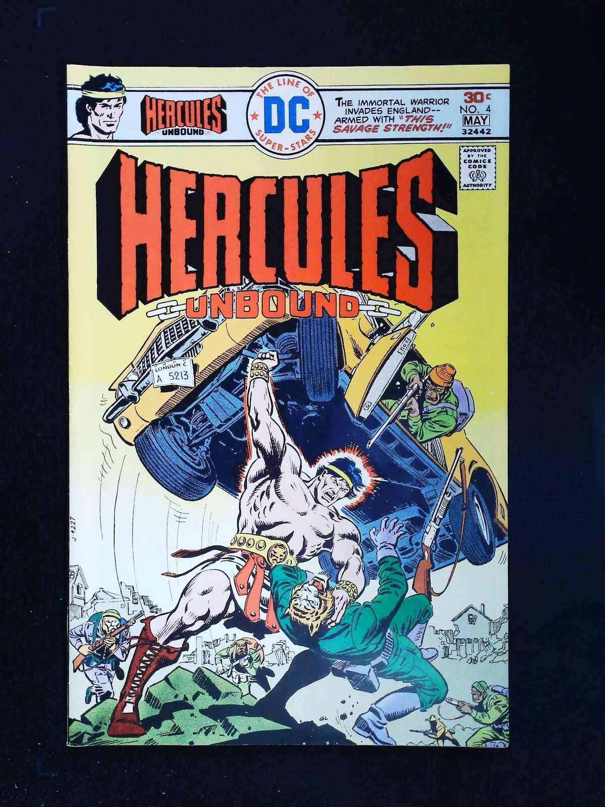 Hercules Unbound #4  Dc Comics 1976 Vf