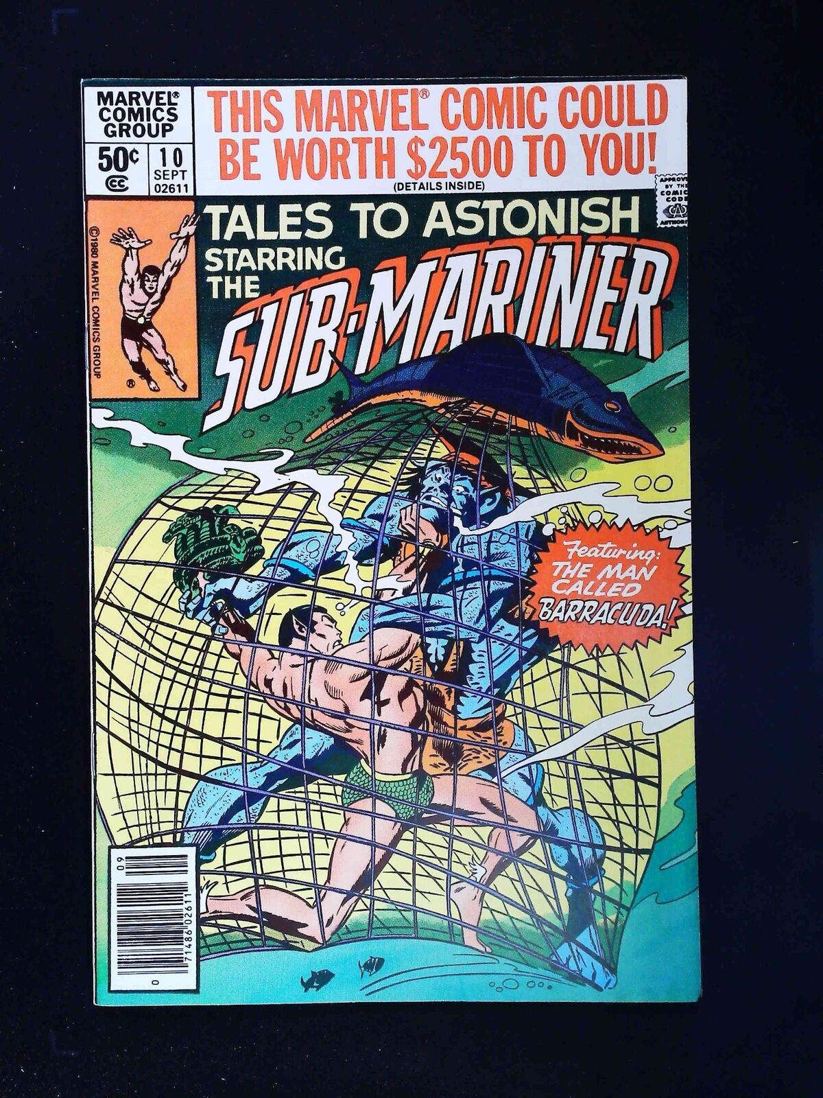 Tales To Astonish #10 (2Nd Series) Marvel Comics 1980 Vf+ Newsstand