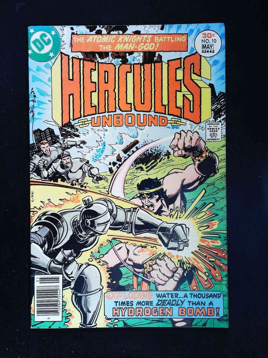 Hercules Unbound #10  Dc Comics 1977 Vf- Newsstand