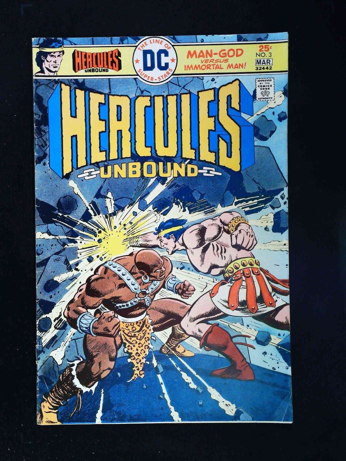 Hercules Unbound #3  Dc Comics 1976 Fn