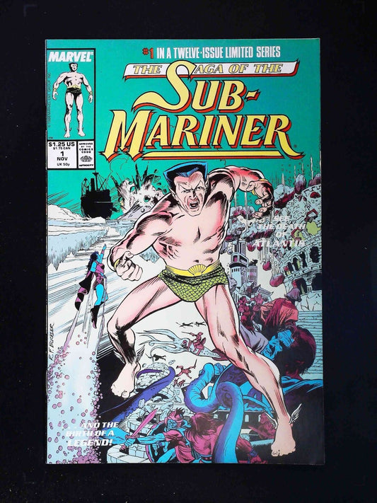 Saga Of The Sub-Mariner #1  Marvel Comics 1988 Vf