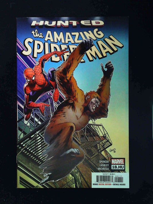 Amazing Spider-Man #18Hu (6Th Series) Marvel Comics 2019 Nm  Hunted Tie-In