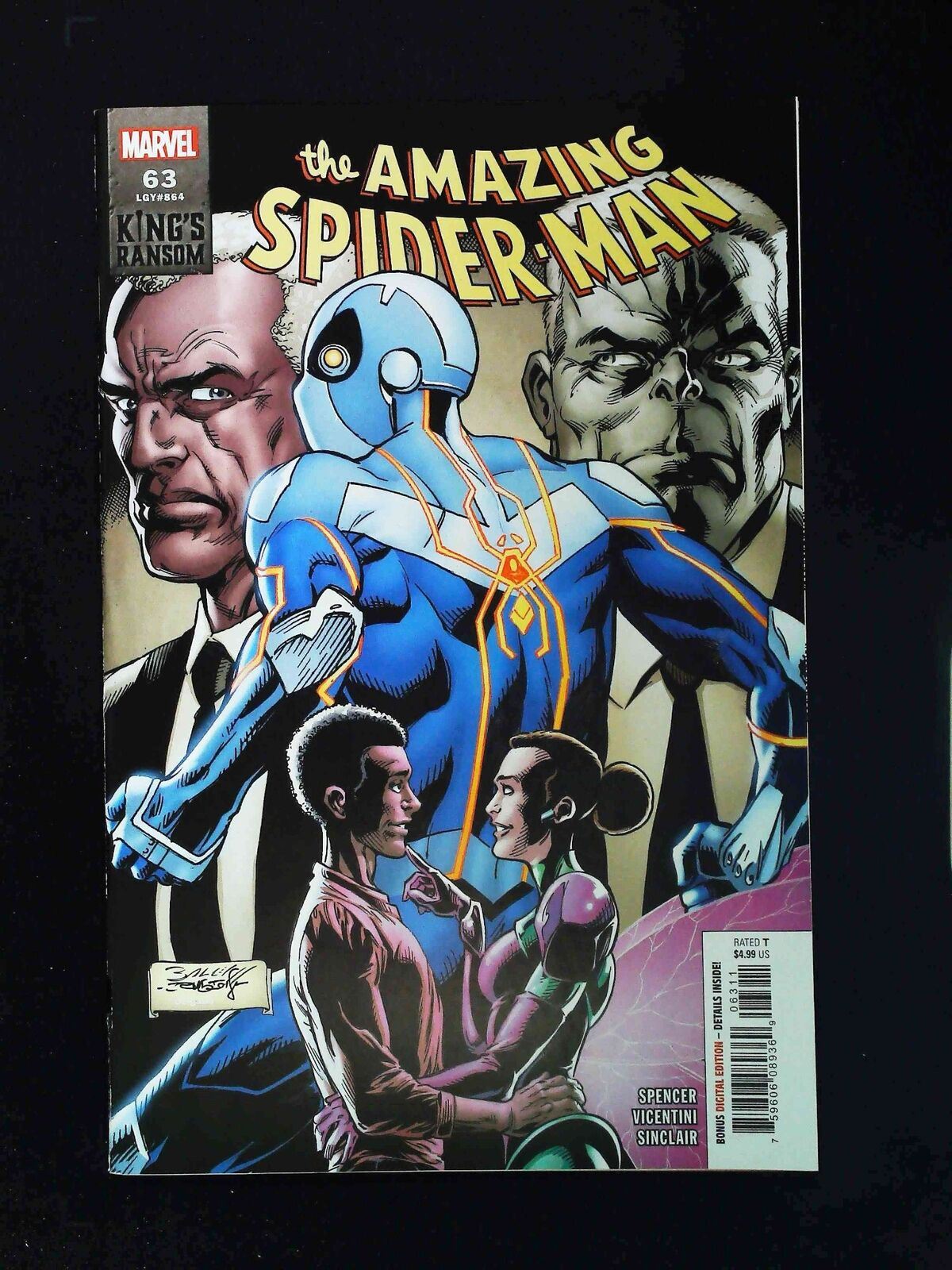 Amazing Spider-Man #63 (6Th Series) Marvel Comics 2021 Vf+