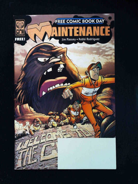 Maintenance  (Fcbd) #2008  Oni Press Comics 2008 Nm