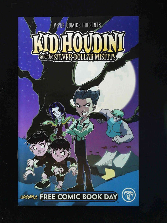 Kid Houdini And  The Silver Dollar  Misfits #2008  Viper Comics Comics 2008 Nm