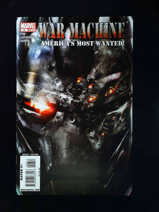 War Machine #6 (2Nd Series) Marvel Comics 2009 Nm