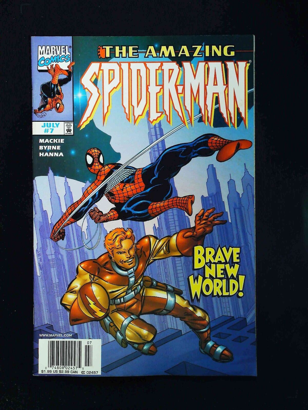 Amazing Spider-Man #7 (2Nd Series) Marvel Comics 1999 Vf+ Newsstand