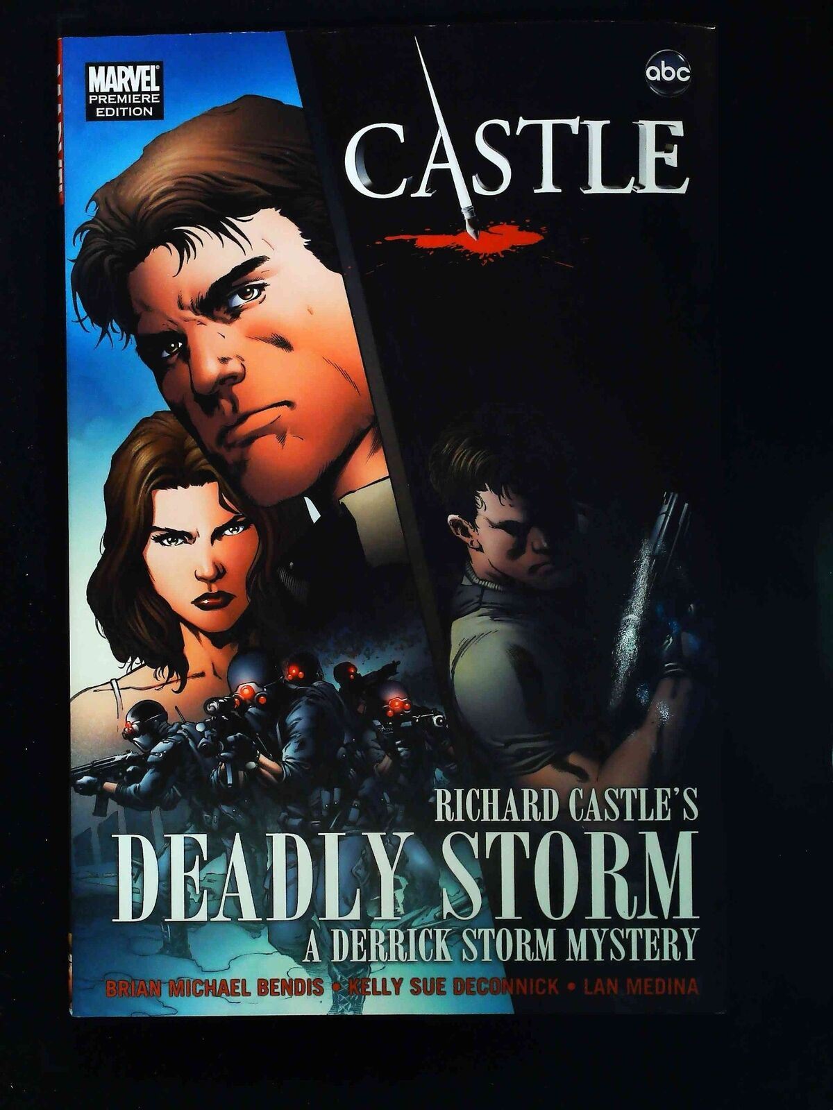 Castle Deadly Storm A Derrick Storm Mystery #1  Marvel Comics 2011 Nm  Hc