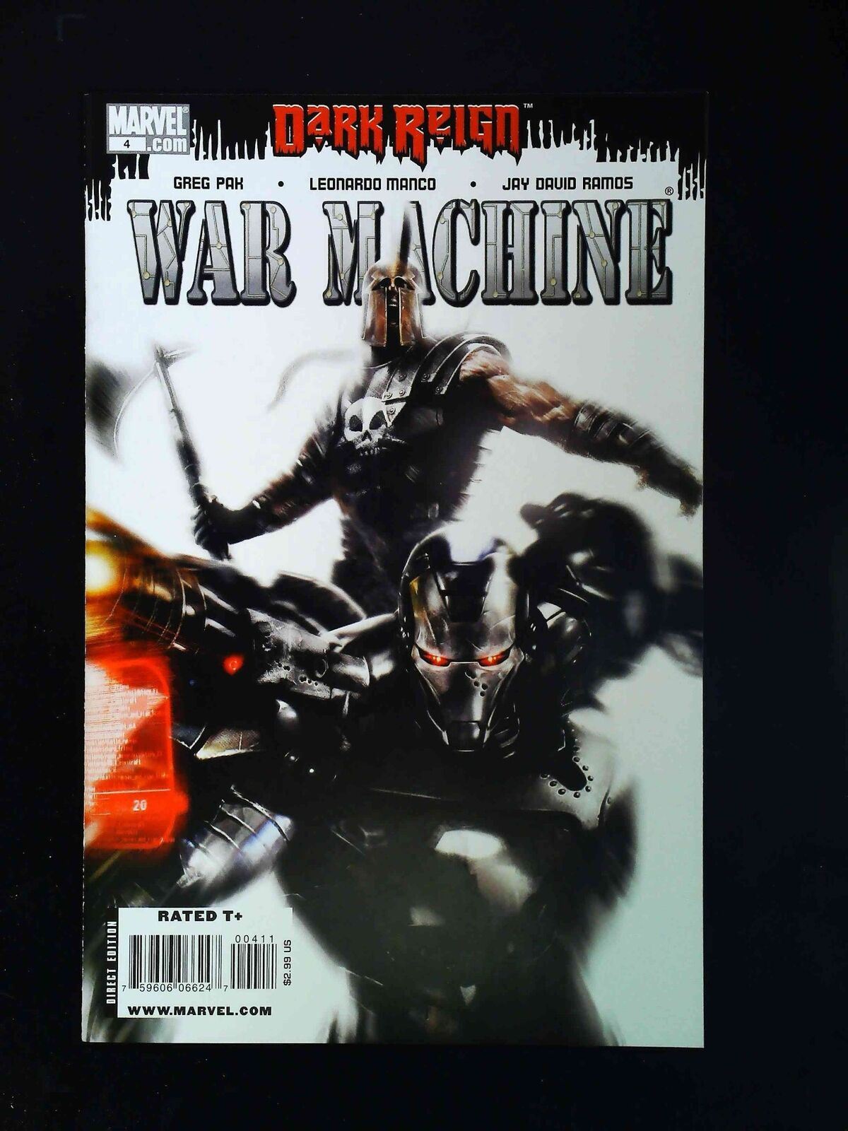 War Machine #4 (2Nd Series) Marvel Comics 2009 Nm