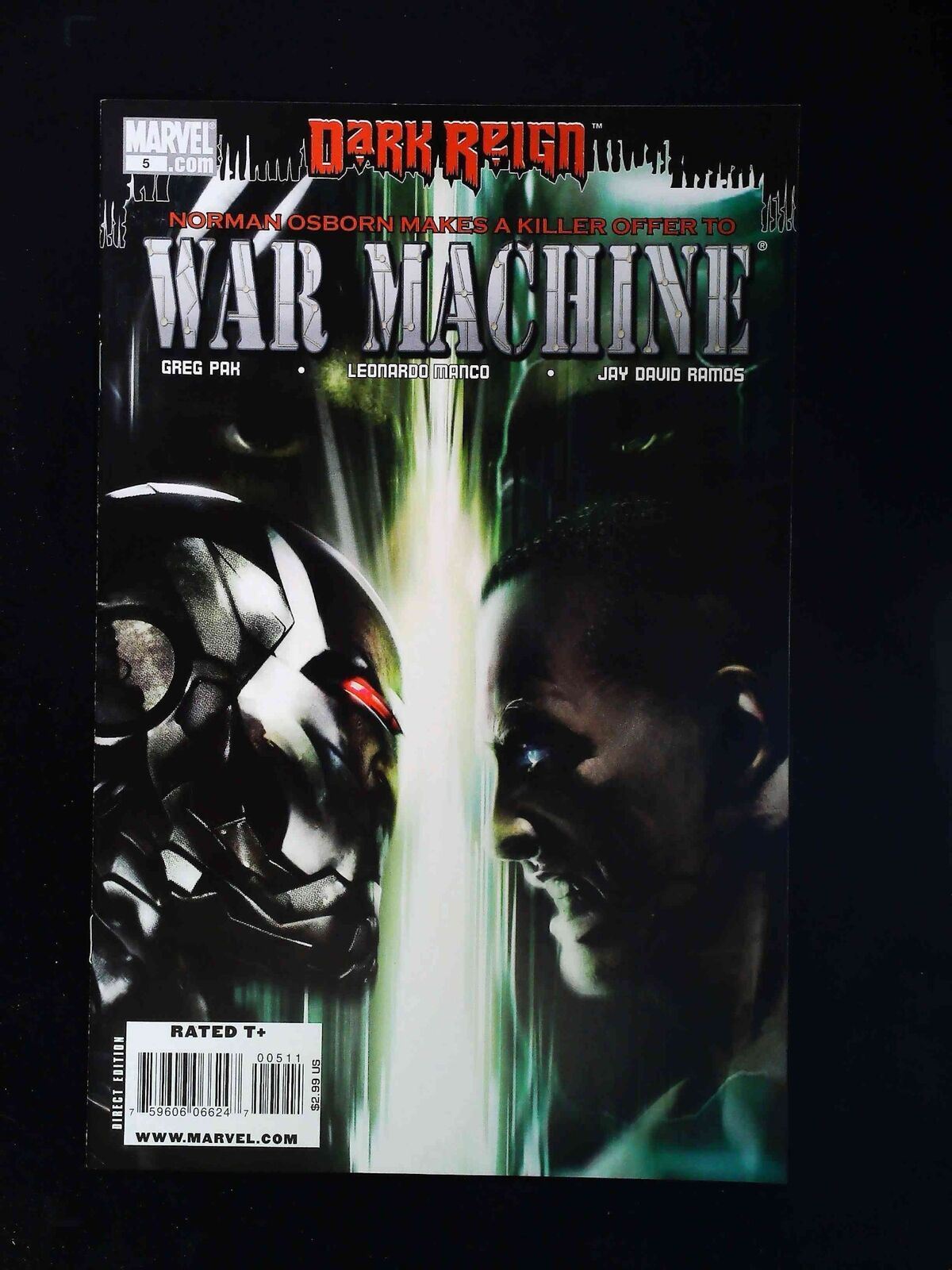 War Machine #5 (2Nd Series) Marvel Comics 2009 Nm-