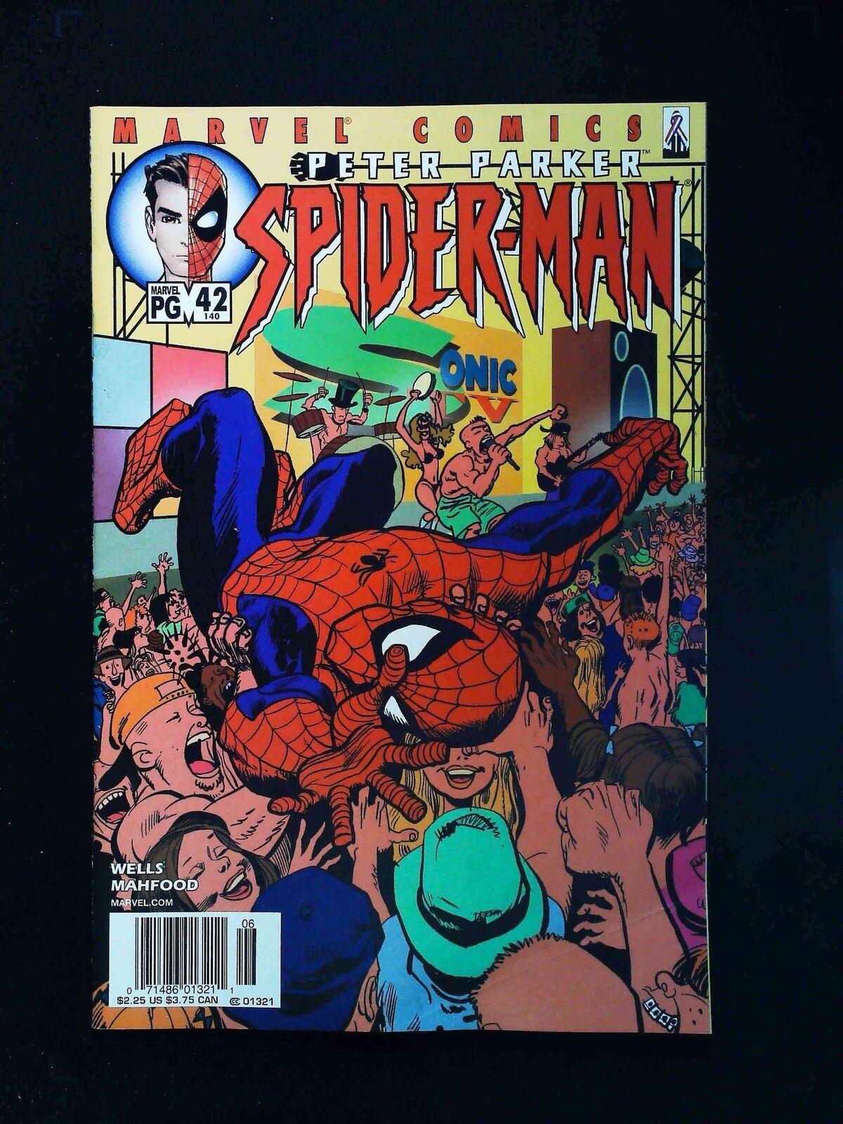 Peter Parker Spider-Man #42  Marvel Comics 2002 Vf+ Newsstand
