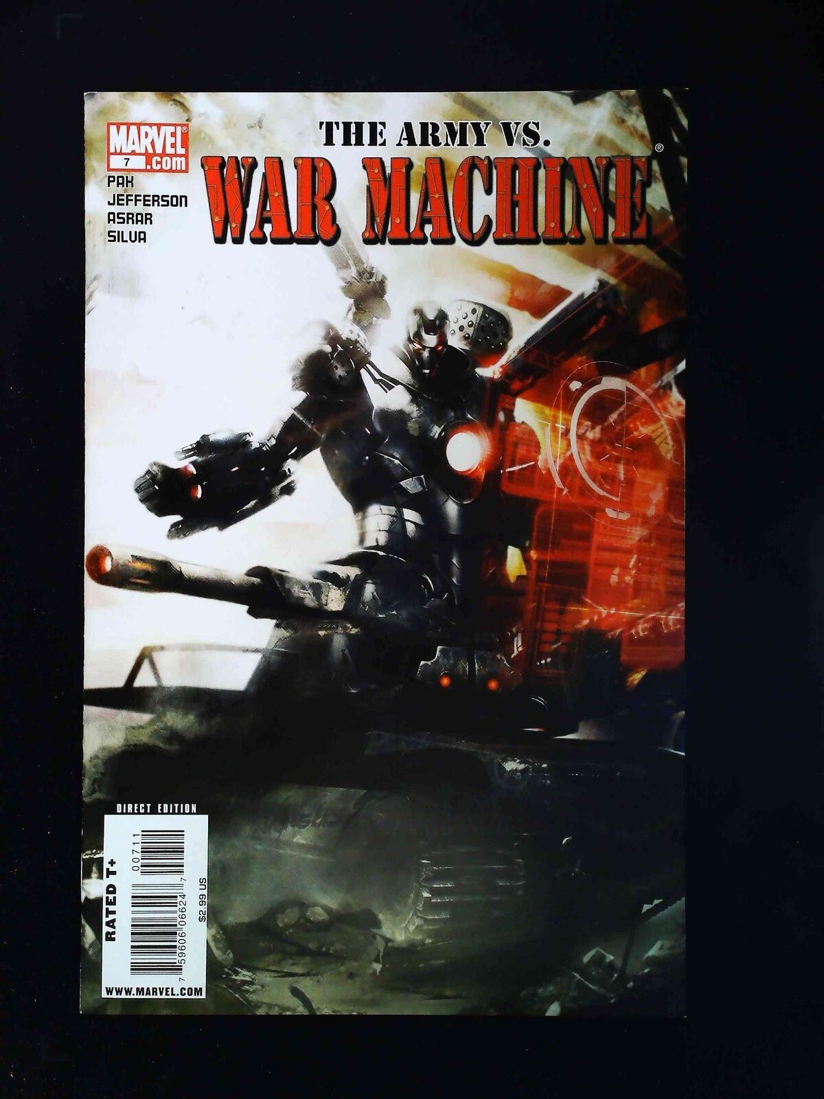 War Machine #7 (2Nd Series) Marvel Comics 2009 Nm-