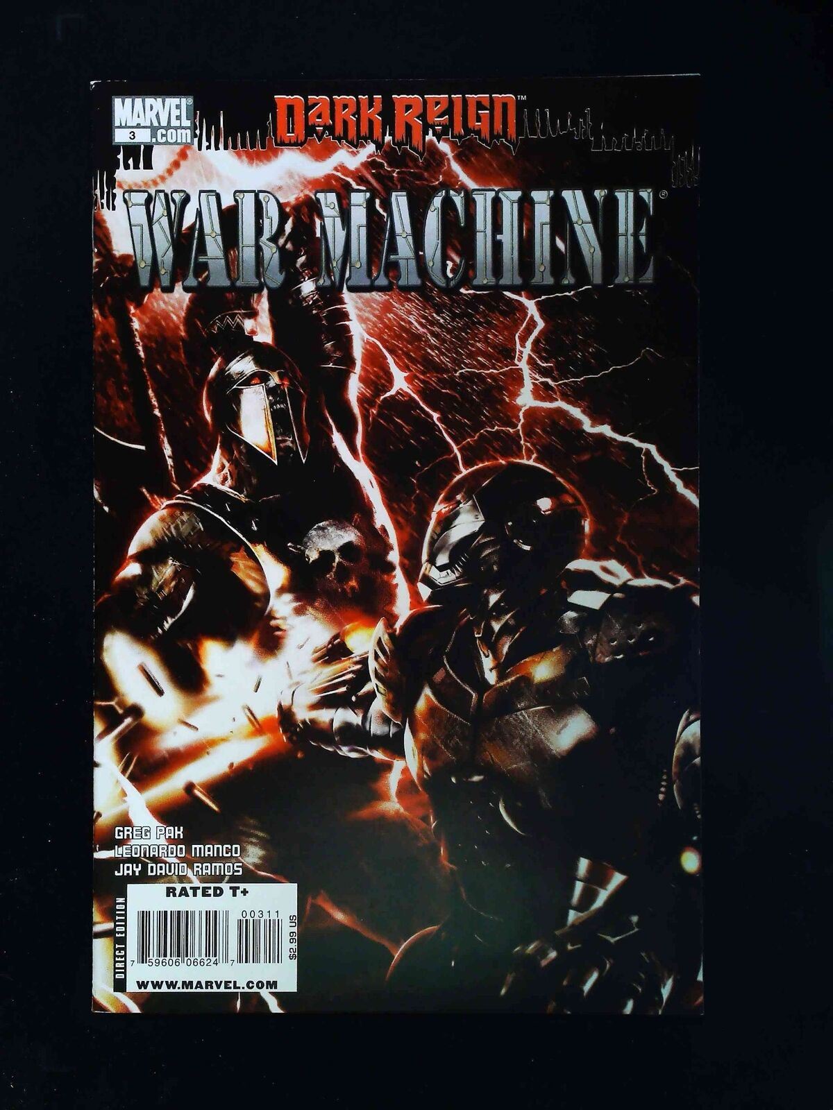 War Machine #3 (2Nd Series) Marvel Comics 2009 Vf/Nm