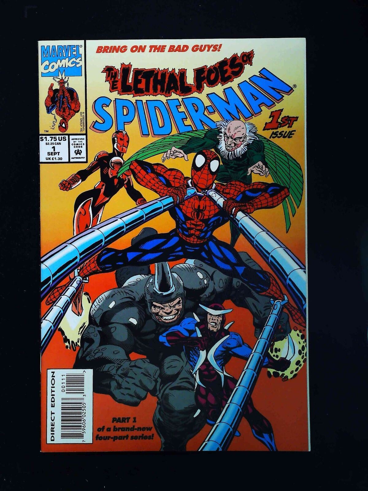 Lethal Foes Spider-Man #1  Marvel Comics 1993 Vf+