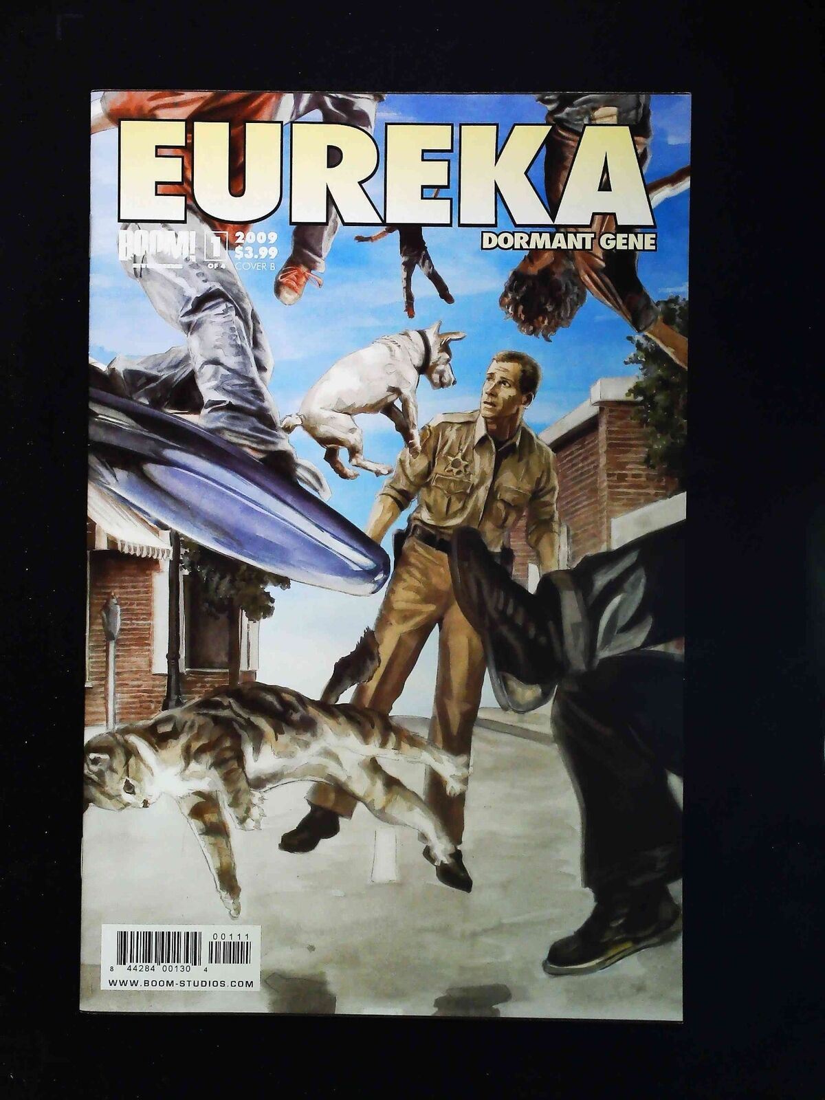 Eureka Dormant Gene #1B  Boom Comics 2009 Vf/Nm  Woodward Variant