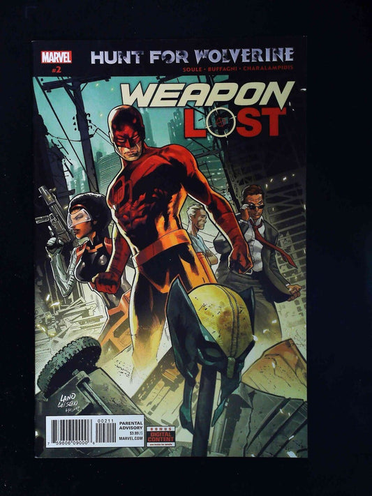 Hunt For Wolverine Weapon Lost #2  Marvel Comics 2018 Nm-