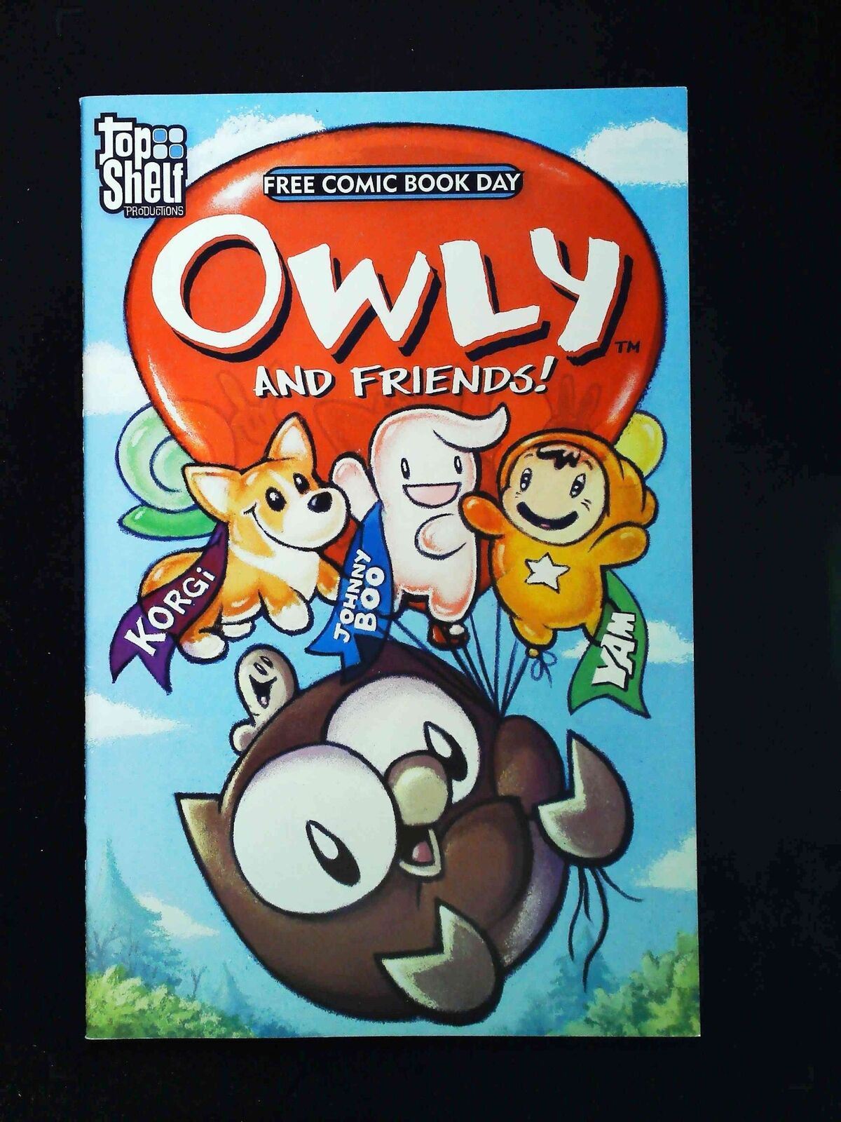 Owly And Friends Fcbd #2008  Top Shelf Comics 2008 Nm-