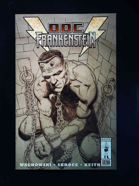 Doc Frankenstein #3  Burlyman Comics 2005 Vf/Nm