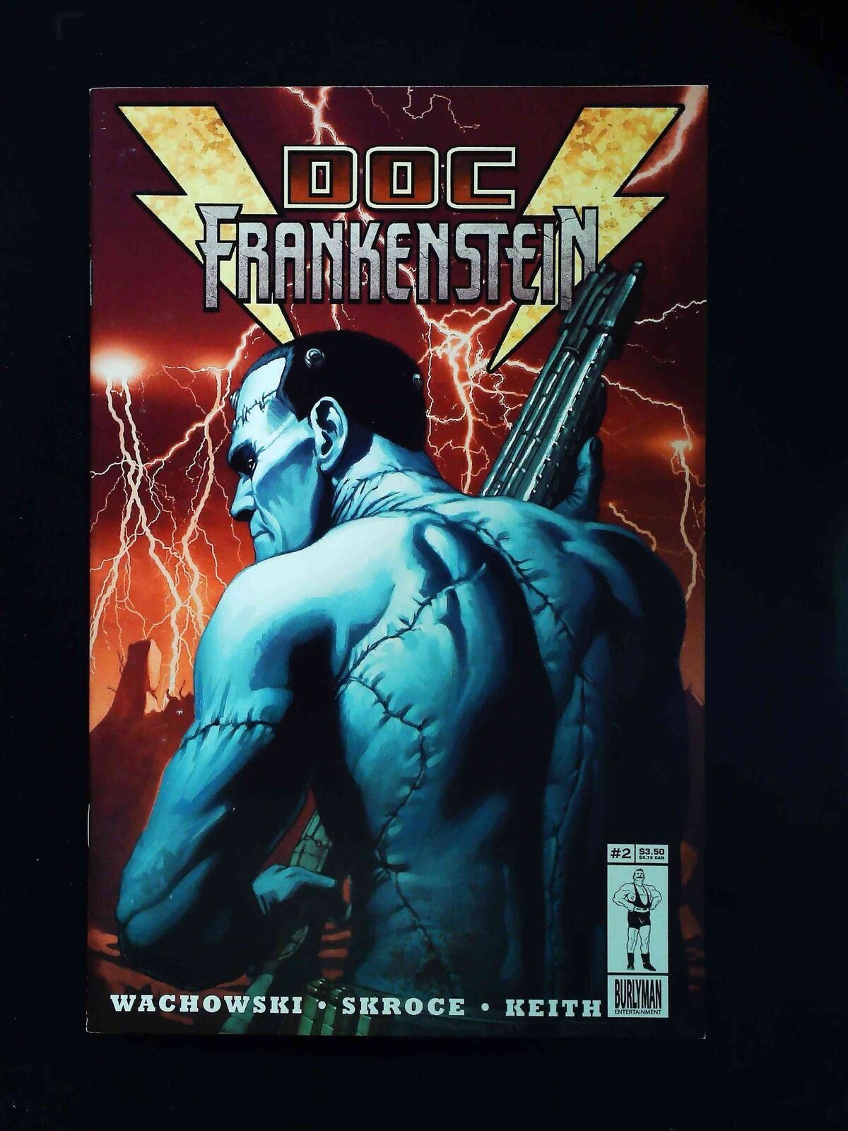 Doc Frankenstein #2  Burlyman Comics 2005 Vf+