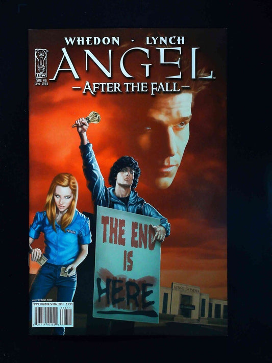 Angel After The Fall #8B  Idw Comics 2008 Nm+  Miller Variant