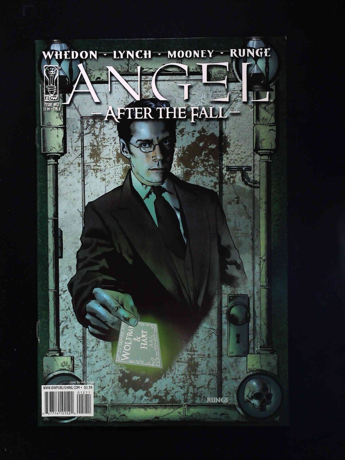 Angel After The Fall #12B  Idw Comics 2008 Nm  Runge Variant