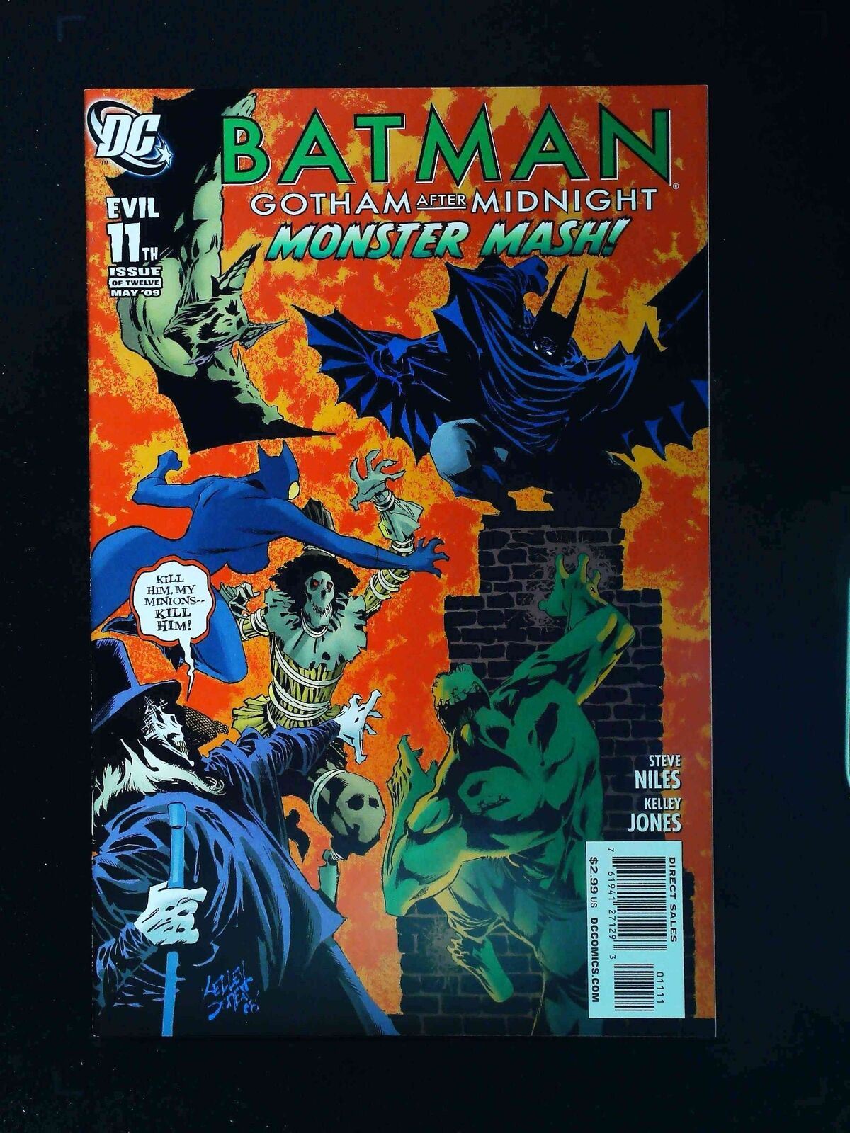 Batman Gotham After Midnight #11  Dc Comics 2009 Vf/Nm