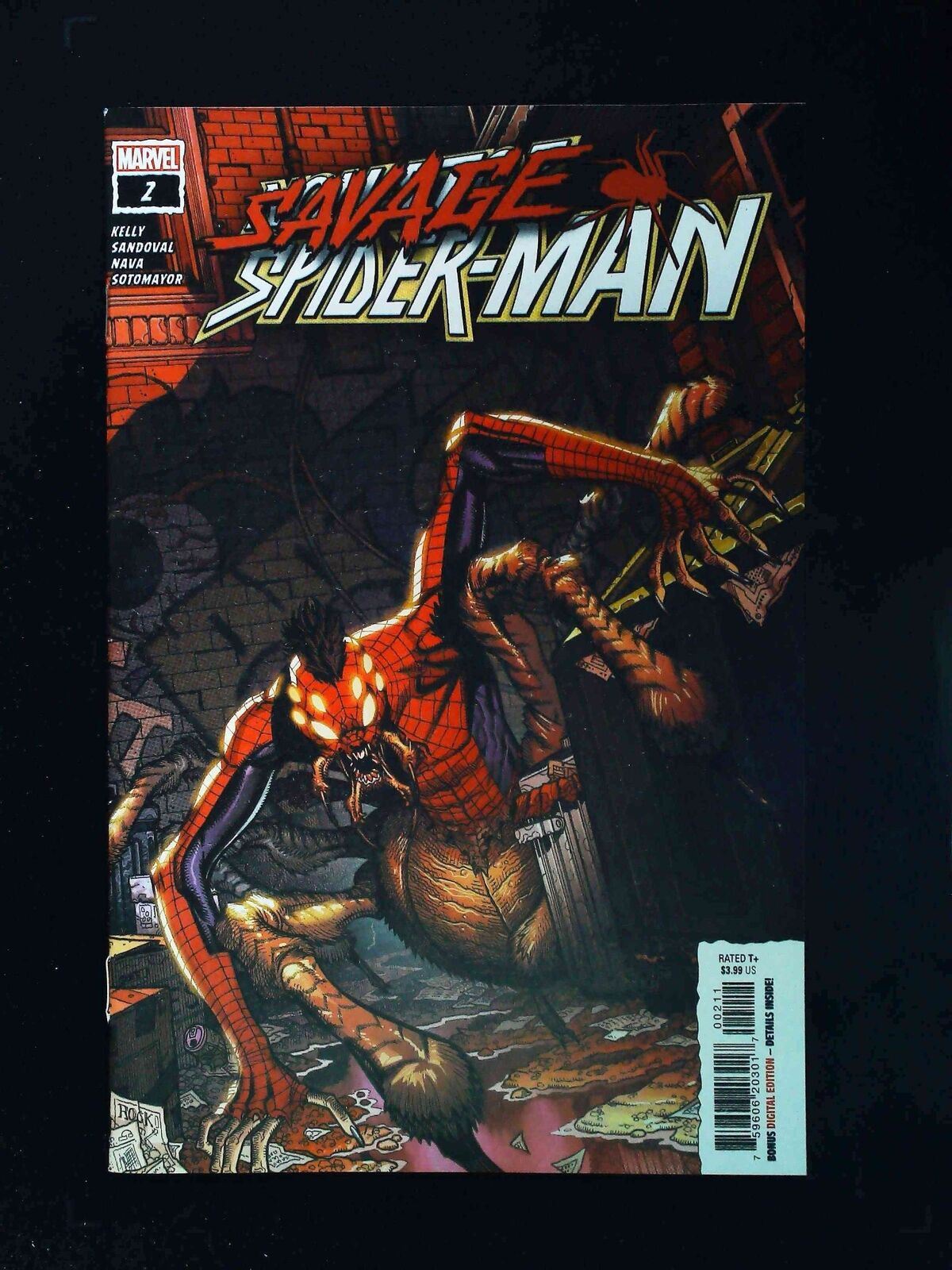 Savage Spider-Man #2  Marvel Comics 2022 Vf/Nm