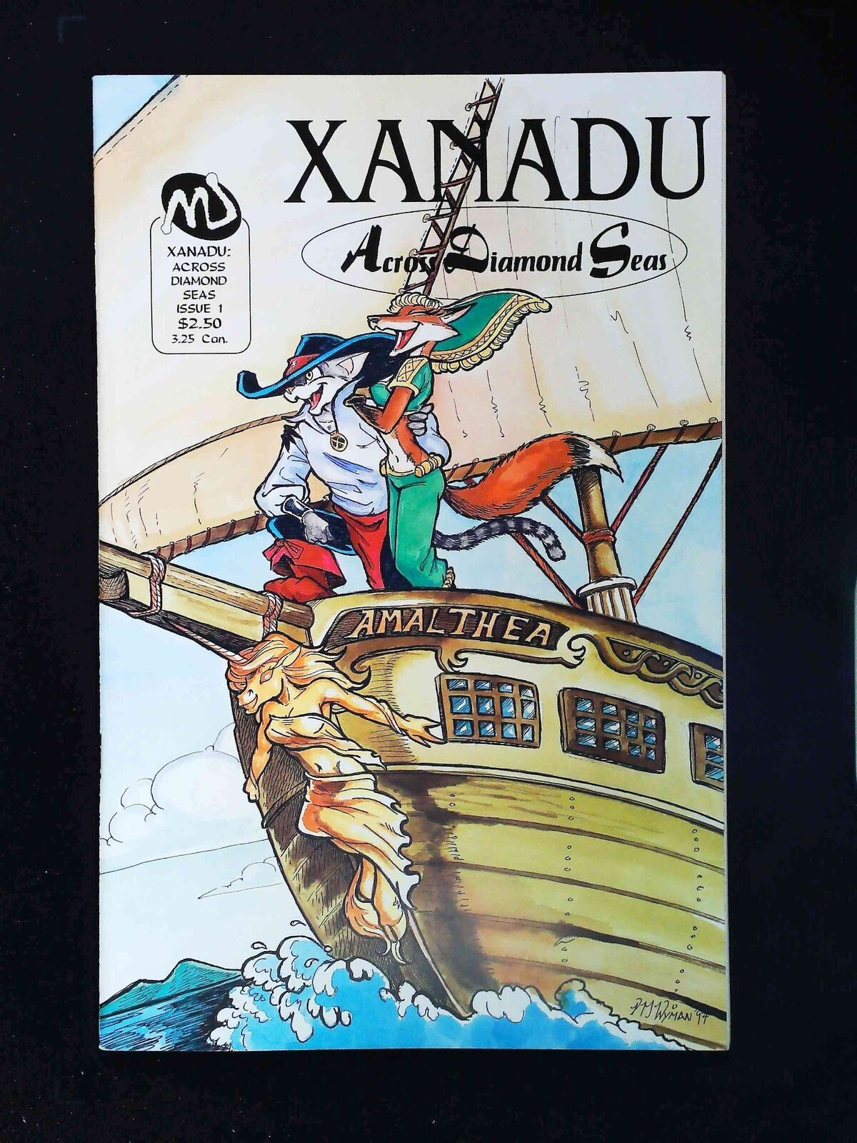 Xanadu Across Diamond Seas #1  Mu Press Comics 1994 Nm-