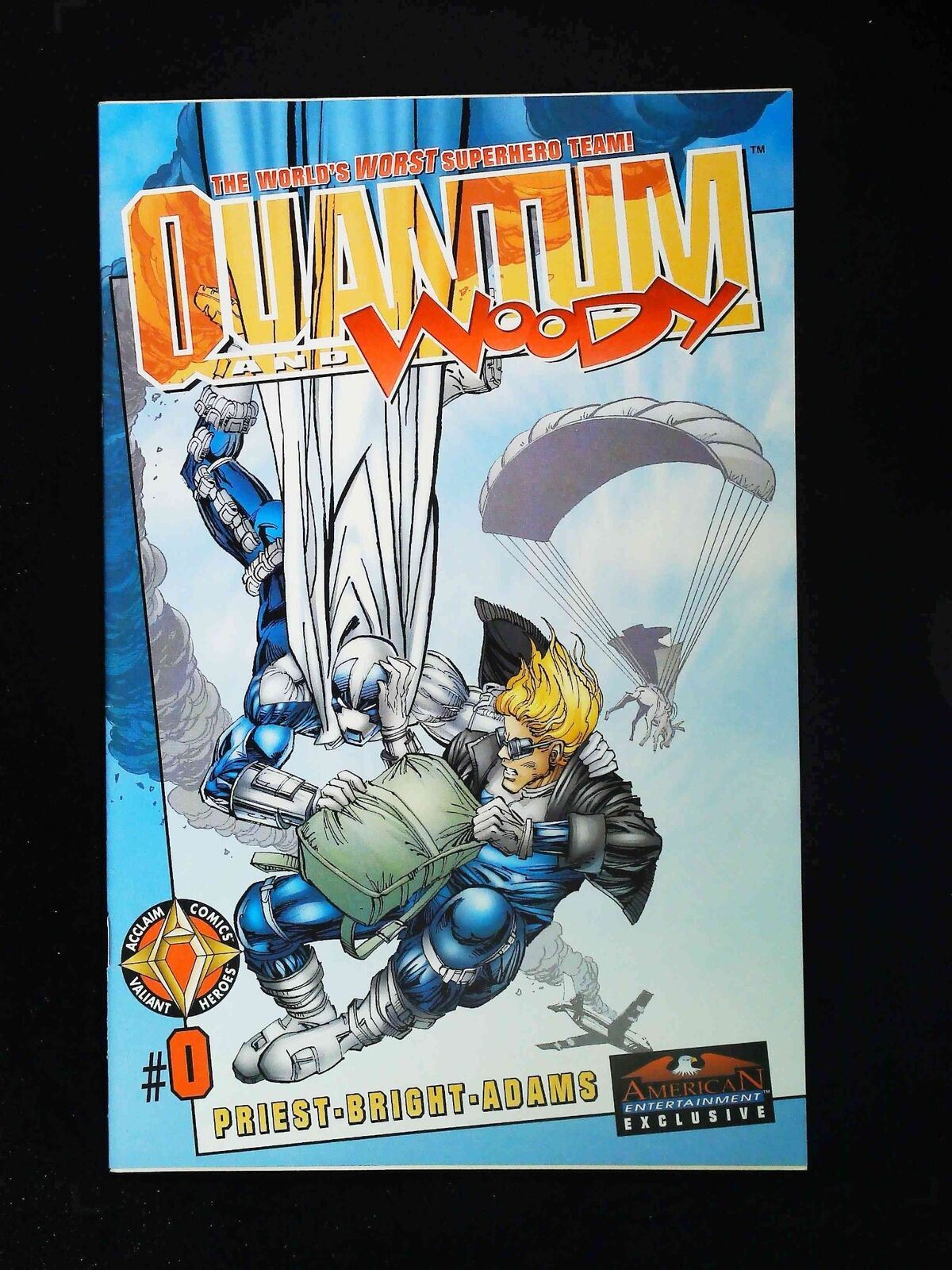 Quantum And Woody #0  Acclaim Comics 1997 Vf+