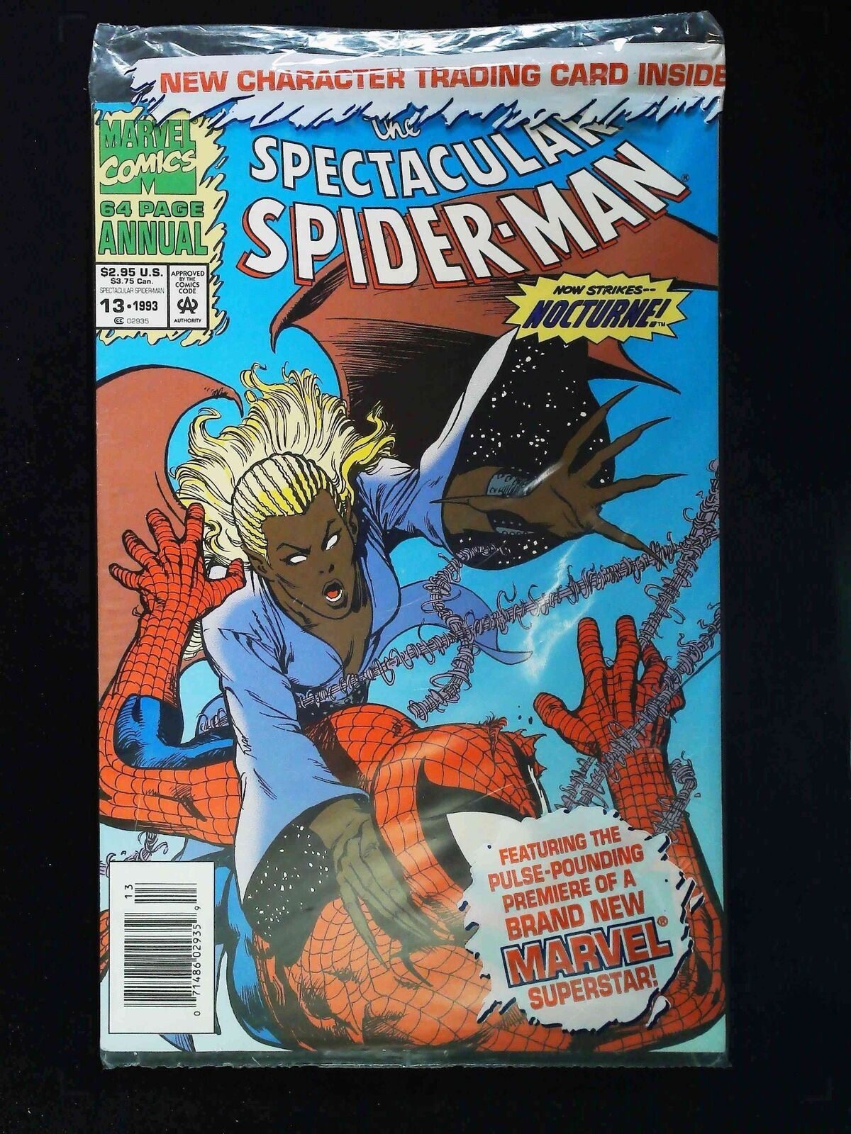 Spectacular Spider-Man Annual #13 Marvel 1993 Nm Newsstand Polybag Sealed