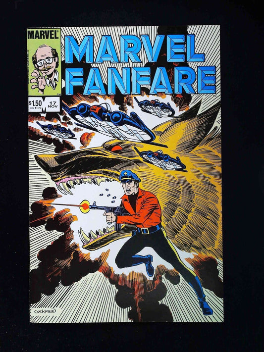 Marvel Fanfare #17  Marvel Comics 1984 Vf+