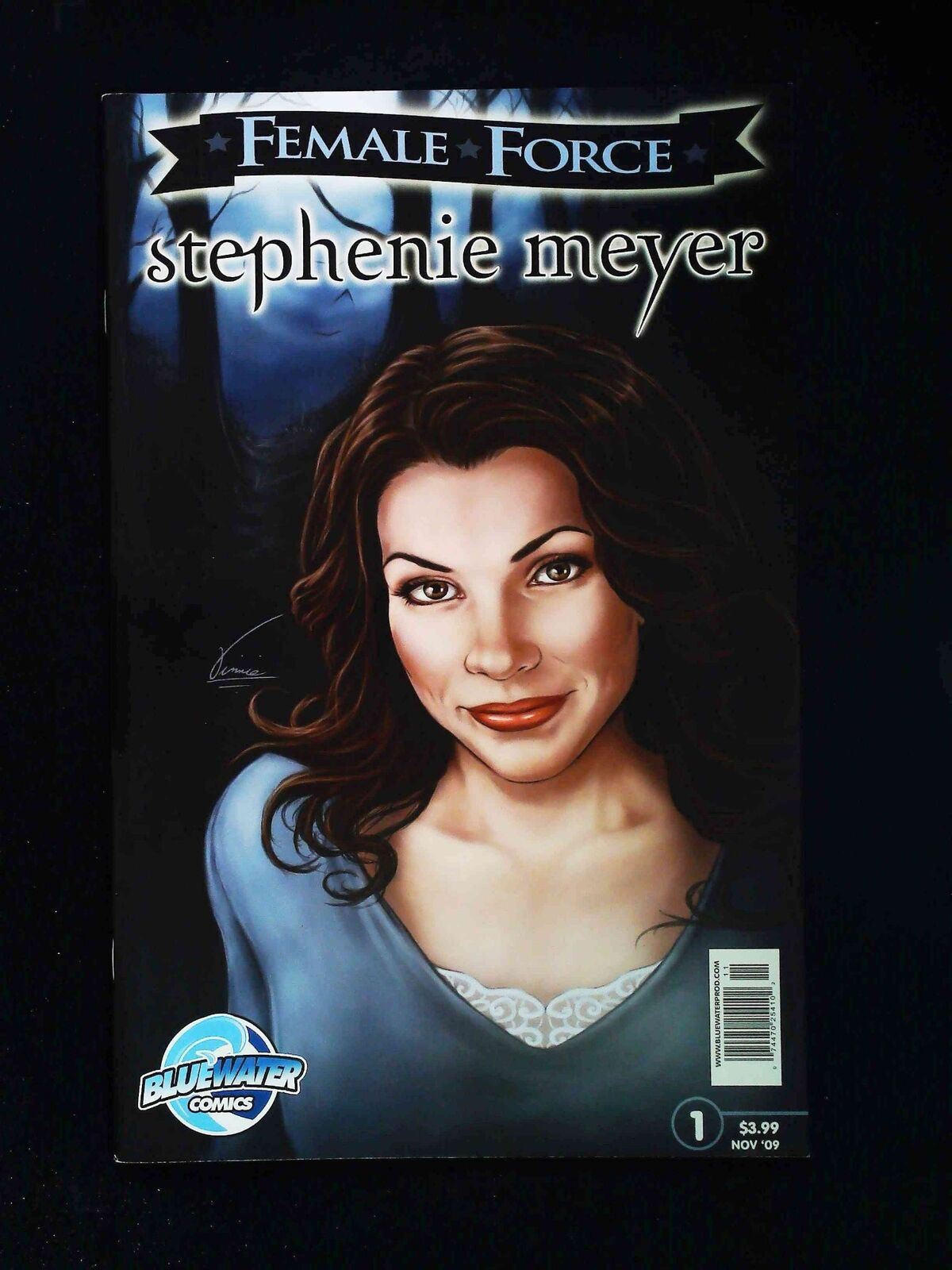 Female Force Stephenie Meyer #1  Bluewater Productions Comics 2009 Nm- Newsstand