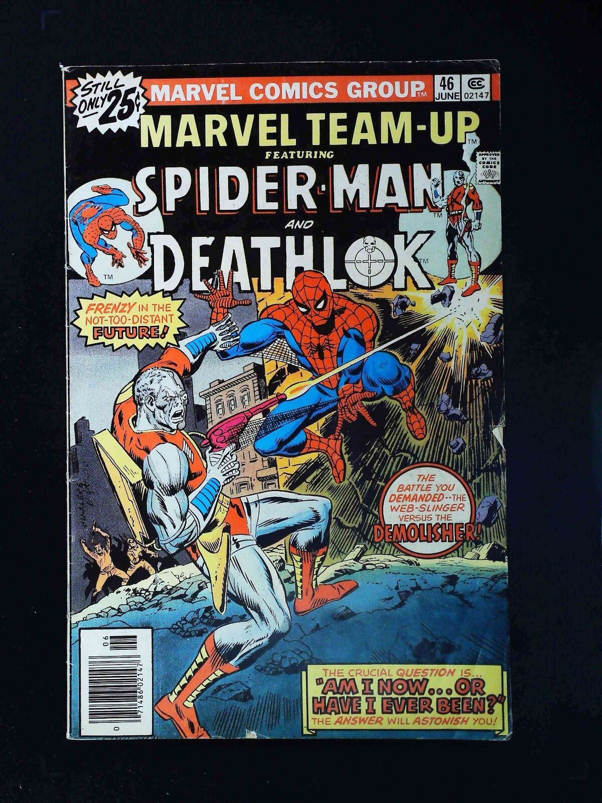 Marvel Team-Up #46  Marvel Comics 1976 Fn Newsstand