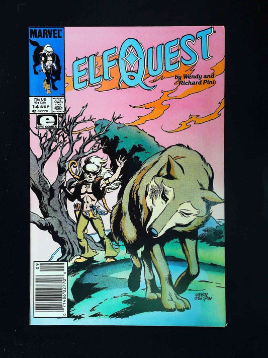 Elfquest #14  Marvel Comics 1986 Vf+ Newsstand