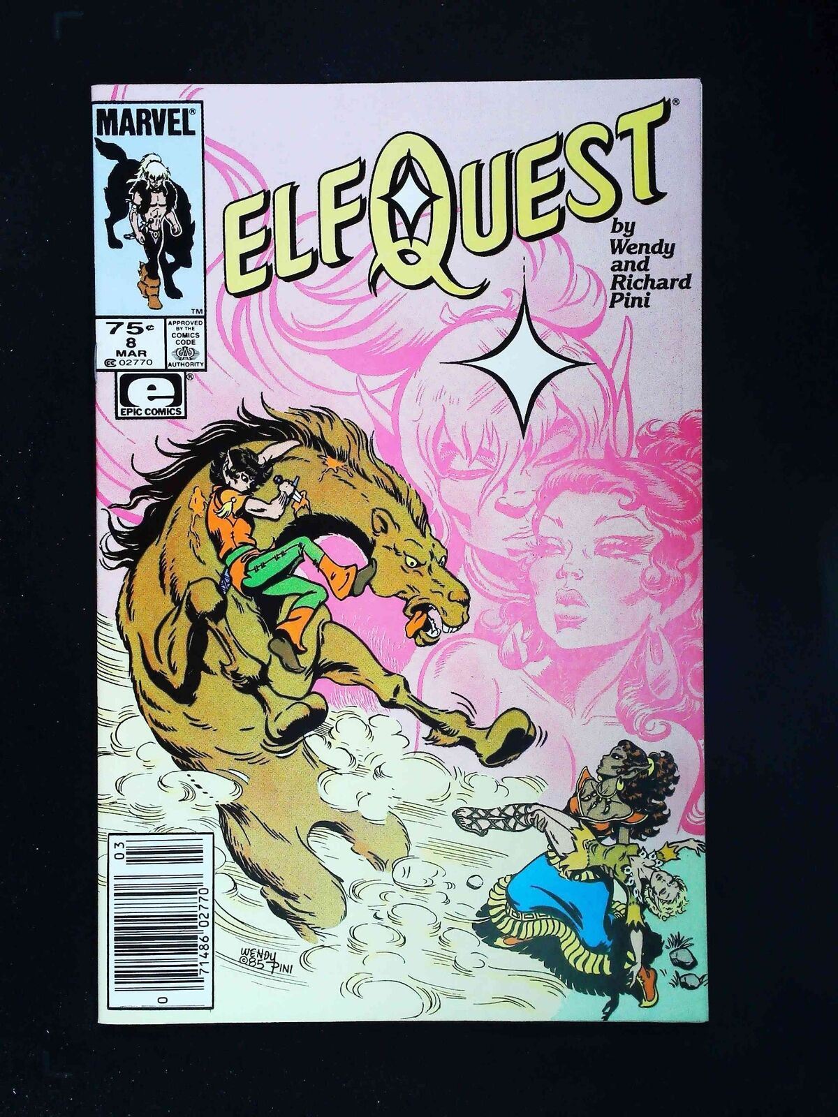 Elfquest #8  Marvel Comics 1986 Nm- Newsstand