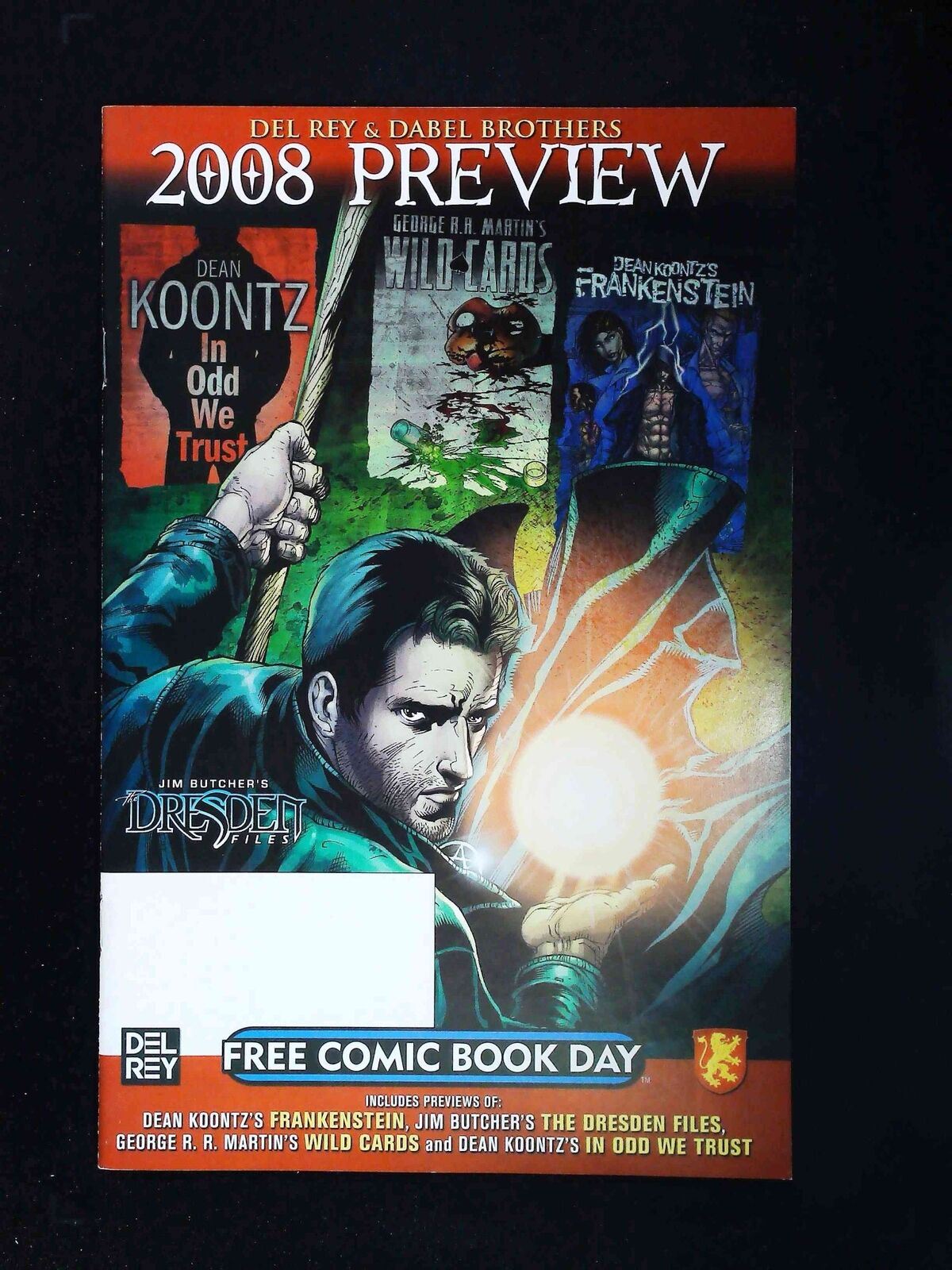 Del Rey And Dabel Brothers Preview Fcbd #2008 Dabel Brothers Comics 2008 Vf/Nm