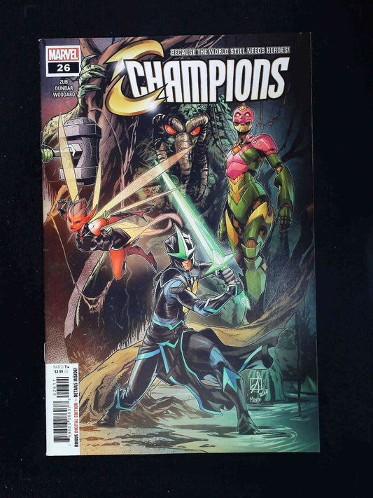 Champions #26 (2Nd Series) Marvel Comics 2019 Vf/Nm