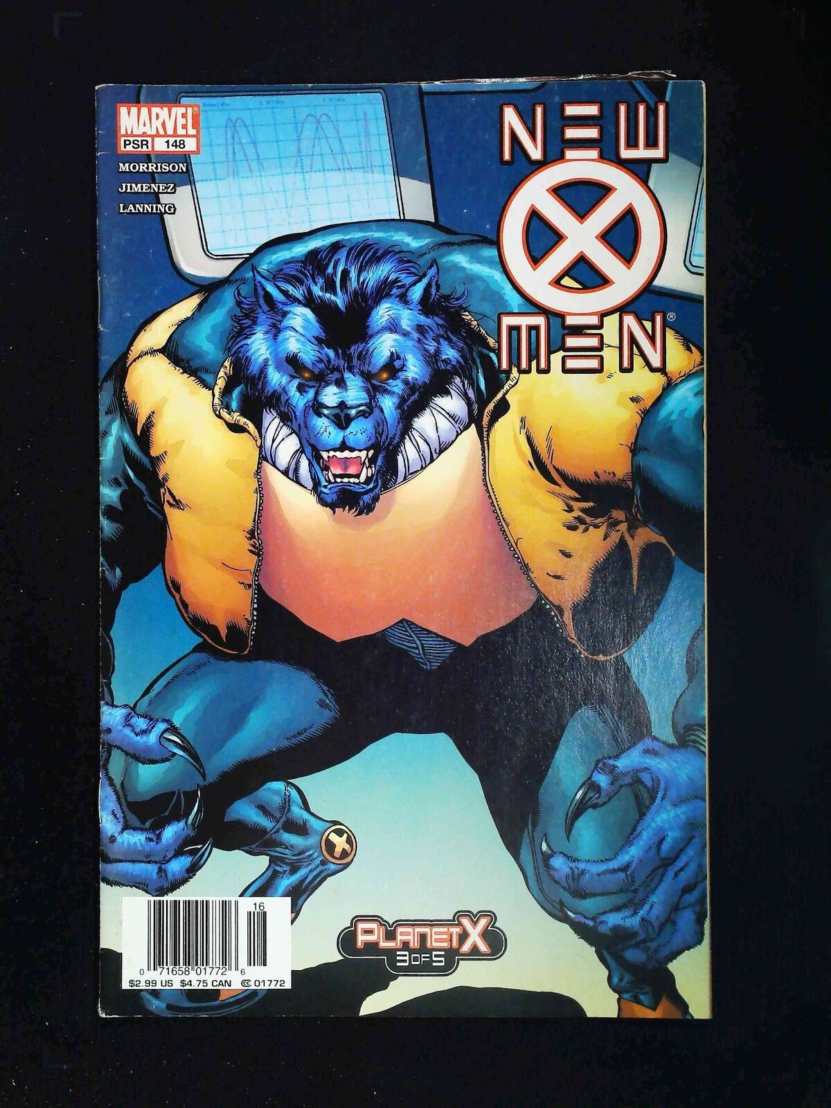 X-Men #148  Marvel Comics 2003 Fn/Vf Newsstand