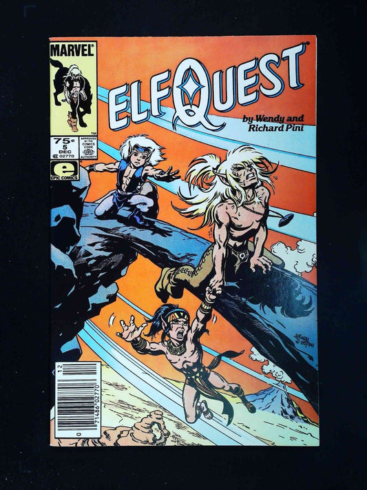 ELFQUEST #5  MARVEL COMICS 1985 VF+ NEWSSTAND