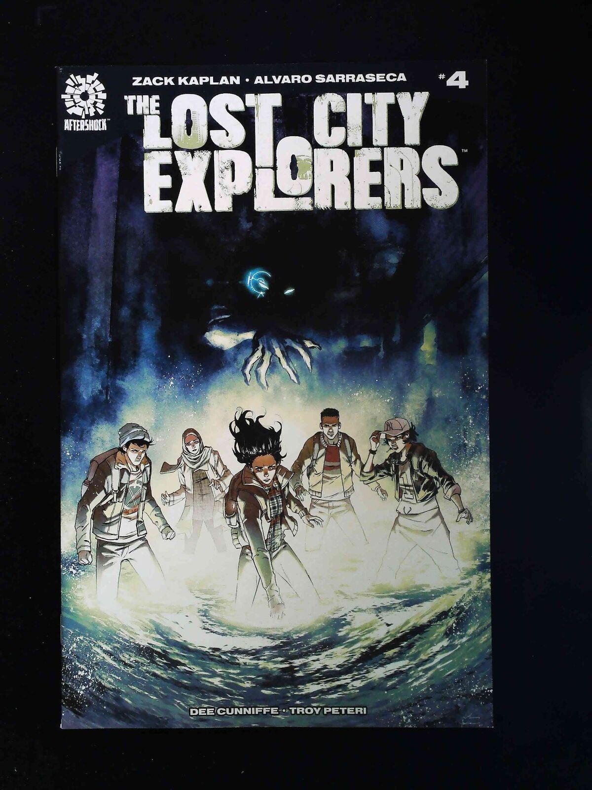 Lost City Explorers #4  Aftershock Comics 2018 Nm-  Sarreseca Variant