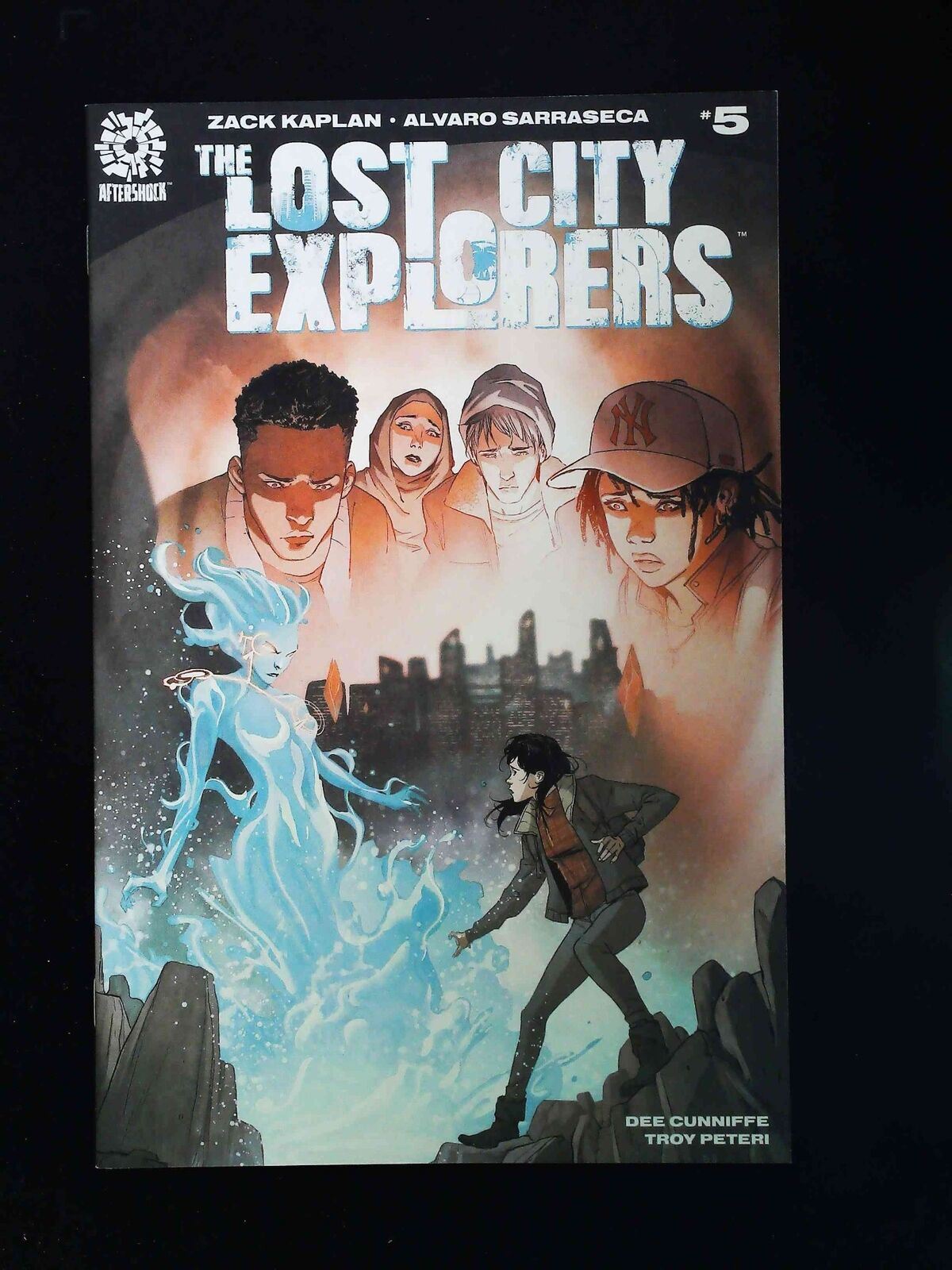 Lost City Explorers #5  Aftershock Comics 2018 Nm-  Sarreseca Variant