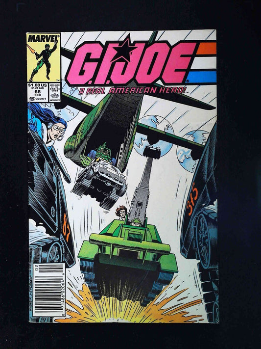 Gi Joe #68  Marvel Comics 1988 Fn+ Newsstand