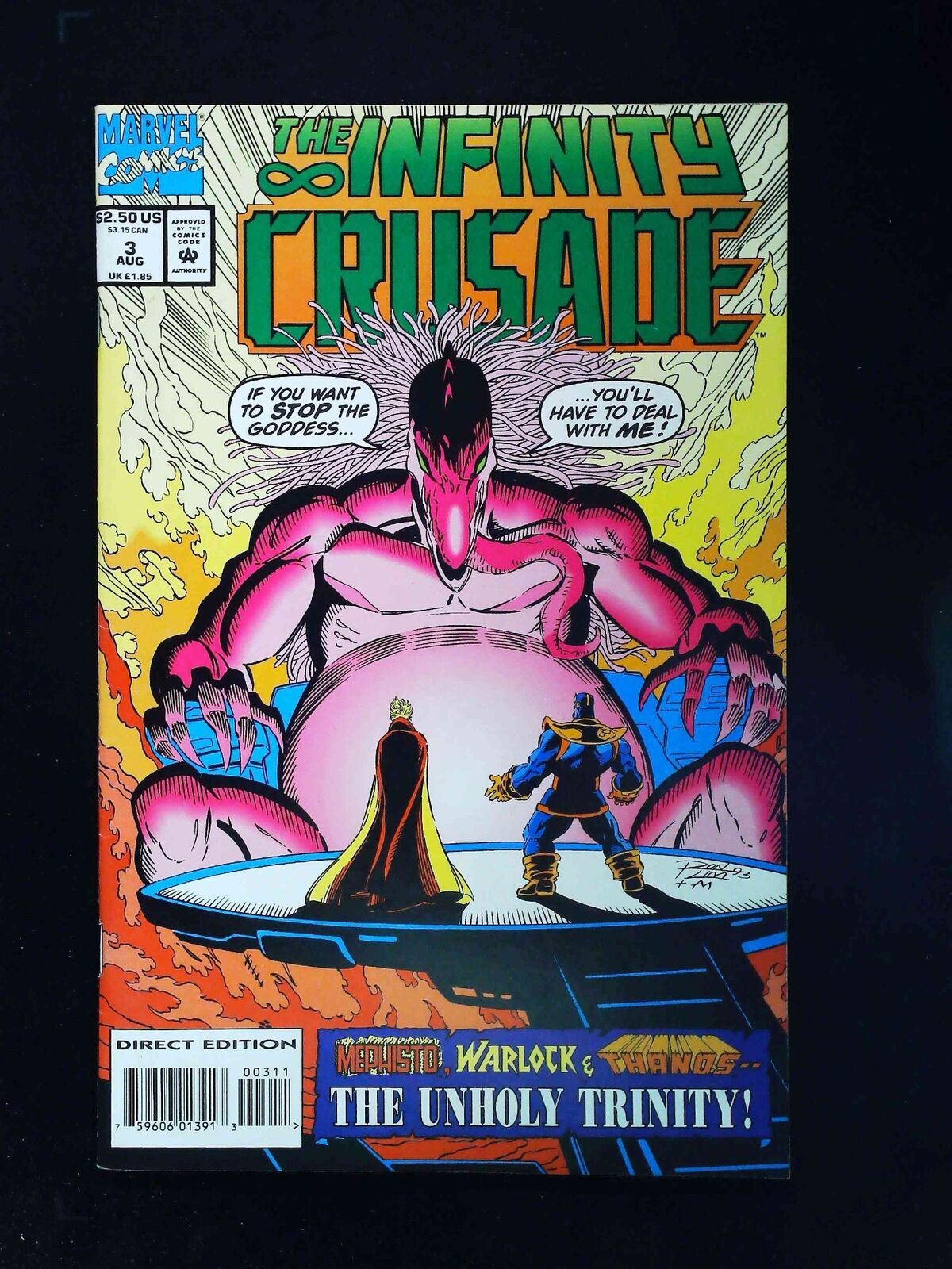 Infinity Crusade #3  Marvel Comics 1993 Vf+