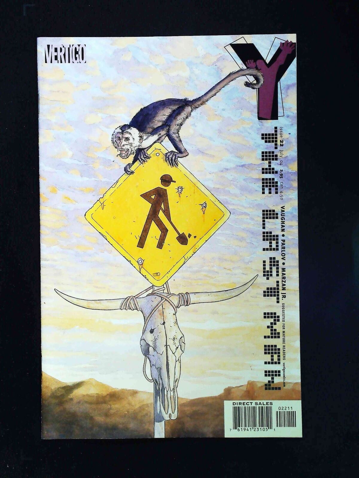 Y The Last Man #22  Dc/Vertigo Comics 2004 Nm