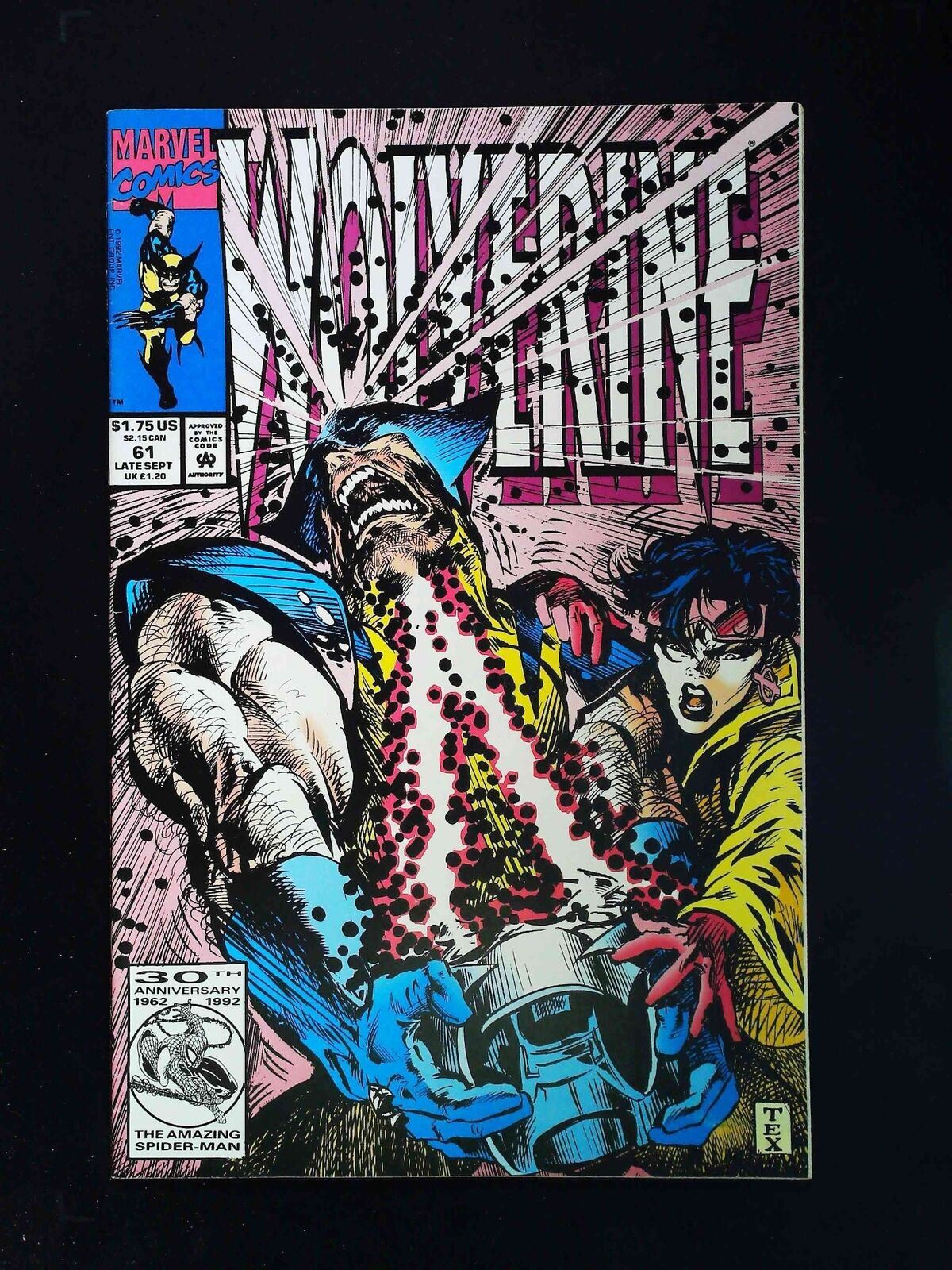 Wolverine #61  Marvel Comics 1992 Vf+
